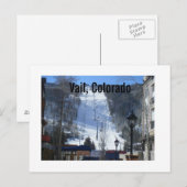 Carte Postale Vail, Colorado (Devant / Derrière)