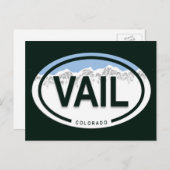 Carte Postale Vail Colorado Rocky Mountain (Devant / Derrière)
