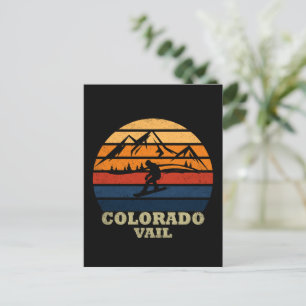 Carte Postale Vail Colorado vintage