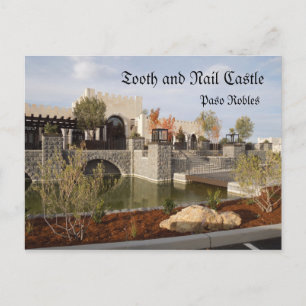 Carte Postale Vaisseau de Château de dents et de ongles en Paso 
