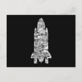 Carte Postale vaisseau spatial (Devant)