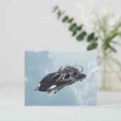 Carte Postale Vaisseau spatial (Debout devant)