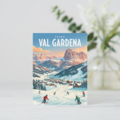 Carte Postale Val Gardena Italie (Debout devant)