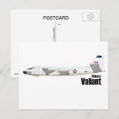 Carte Postale Valable Vickers (Devant / Derrière)