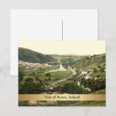 Carte Postale Vale d'Avoca II, Comté de Wicklow, Irlande (Devant / Derrière)