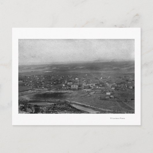 Carte Postale Vale, Oregon Oiseaux Vue de la ville Photographie (Devant)