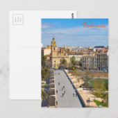 Carte Postale Valence, Espagne (Devant / Derrière)