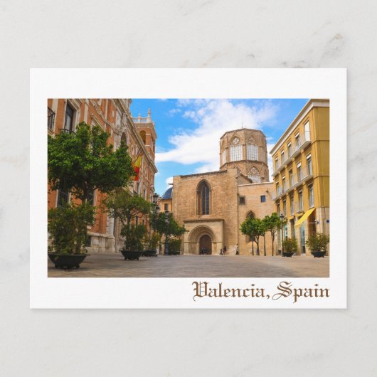 Carte Postale Valence, Espagne (Devant)
