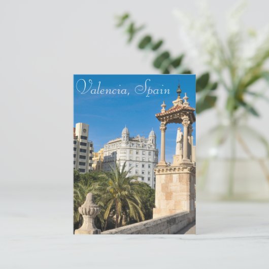 Carte Postale Valence, Espagne (Debout devant)