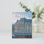 Carte Postale Valence Photo Vintage  (Debout devant)
