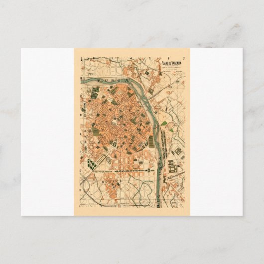 Carte Postale valencia1904 (Devant)