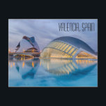 Carte postale Valencia Espagne<br><div class="desc">Valencia Espagne Carte postale par le designer Brad Hines</div>