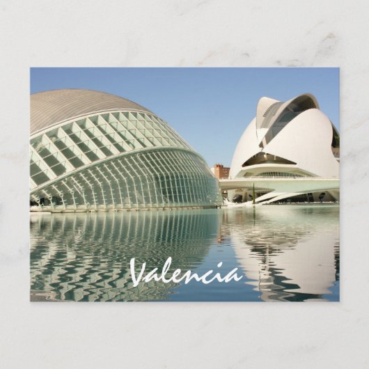 Carte postale Valencia Espagne (Devant)