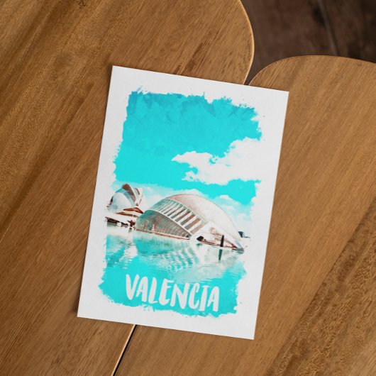 Carte Postale Valencia Espagne L’Hemisfèric