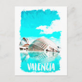 Carte Postale Valencia Espagne L’Hemisfèric (Devant)