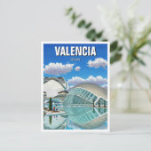 Carte Postale Valencia Espagne Voyage (Debout devant)