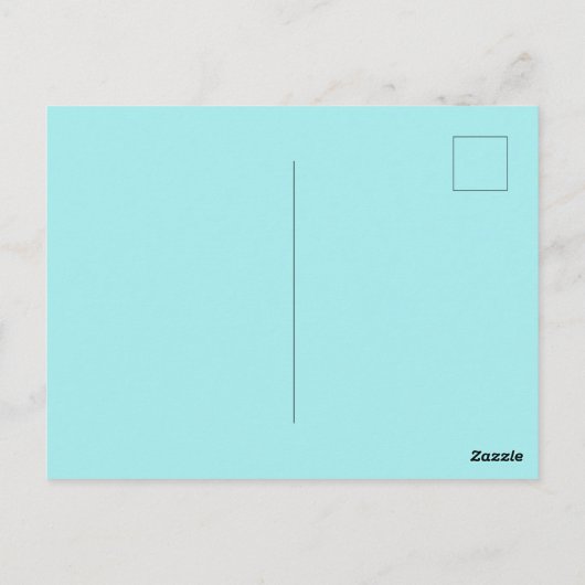 Carte Postale Valentine (Dos)