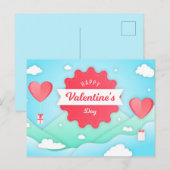 Carte Postale Valentine (Devant / Derrière)