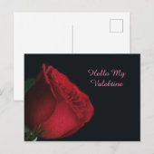 Carte postale Valentine (Devant / Derrière)