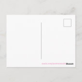 Carte postale Valentine (Dos)