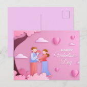 Carte Postale Valentine (Devant / Derrière)
