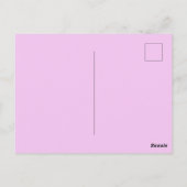 Carte Postale Valentine (Dos)
