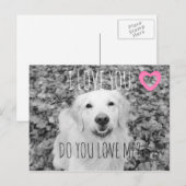 Carte postale VALENTINE (Devant / Derrière)