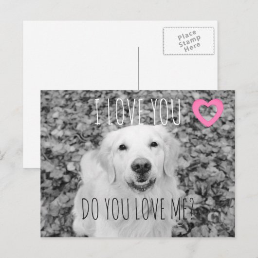 Carte postale VALENTINE (Devant / Derrière)