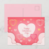 Carte Postale Valentine (Devant / Derrière)