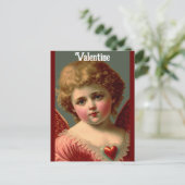Carte postale Valentine Angel Holiday (Debout devant)