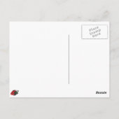 Carte Postale Valentine Cherry Martini (Dos)