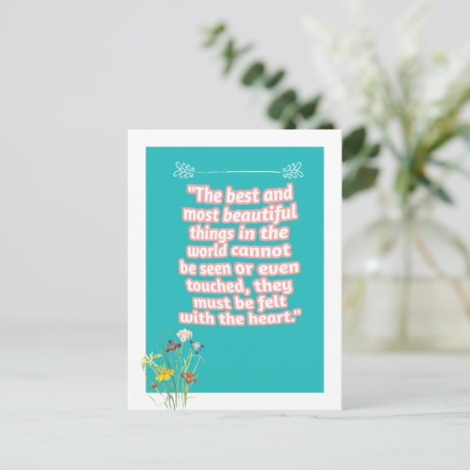 Carte postale Valentine drôle (Debout devant)