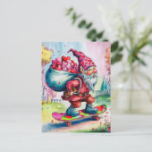 Carte Postale Valentine Gnome (Debout devant)