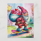 Carte Postale Valentine Gnome (Devant)