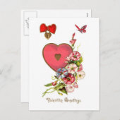 Carte postale Valentine Greutages Vintage (Devant / Derrière)