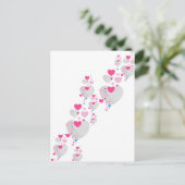 Carte postale Valentine Hearts (Debout devant)