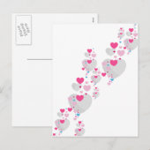 Carte postale Valentine Hearts (Devant / Derrière)