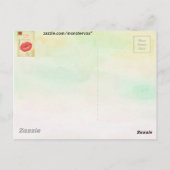Carte Postale Valentine Kiss (Dos)