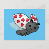 Carte Postale Valentine Ladybug (Devant)