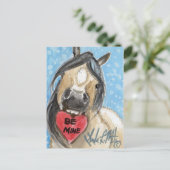Carte postale Valentine Pony Bucskin (Debout devant)
