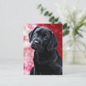 Carte Postale Valentine Puppy (Debout devant)