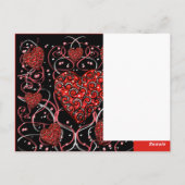 CARTE POSTALE VALENTINES (Dos)
