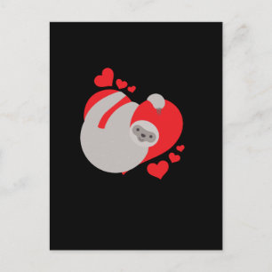 Carte Postale Valentines adorables et mignonnes