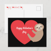 Carte postale Valentine's Day (Devant / Derrière)