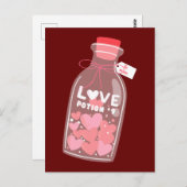 Carte Postale Valentine's Day Love Potion Nr 9 : Be Mine (Devant / Derrière)