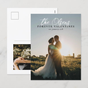 Carte postale "Valentines pour toujours"