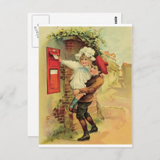 Carte Postale Validation d'une lettre (Devant / Derrière)