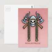 Carte Postale Valkyrie (Devant / Derrière)