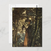 Carte Postale Valkyrie de Rackham (Devant / Derrière)