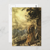 Carte Postale Valkyrie de Rackham (Devant / Derrière)